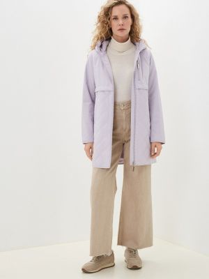 Утепленная демисезонная куртка Winterra фиолетовая