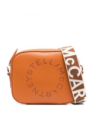 Чанта през рамо Stella Mccartney оранжево