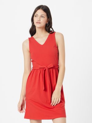 Mini haljina s jantarom Only crvena