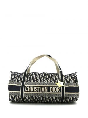 Taška Christian Dior modrá
