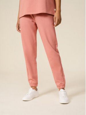 Spodnie sportowe Outhorn różowe