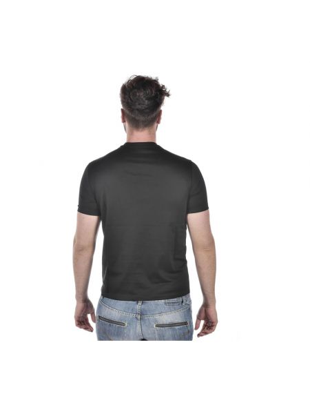 Koszulka z nadrukiem Emporio Armani czarna