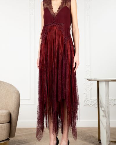 Платье Givenchy, бордовое