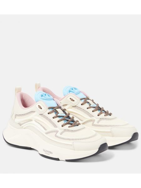 Læder sneakers Valentino Garavani hvid