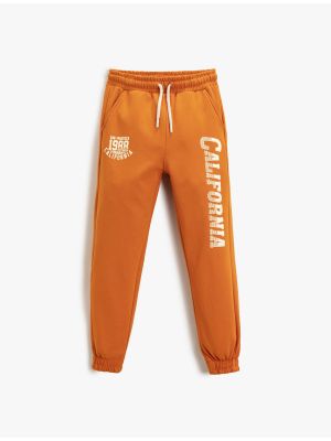 Spodnie sportowe Koton - Pomarańczowy
