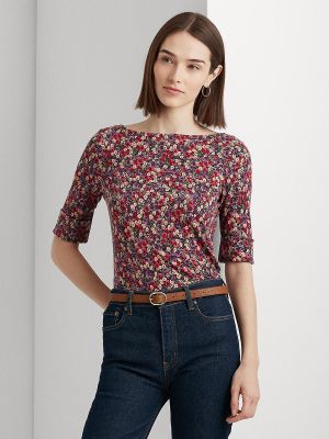 Camiseta de flores Lauren Ralph Lauren