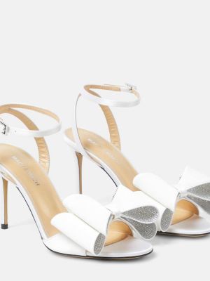 Sandali arco di raso Mach & Mach bianco