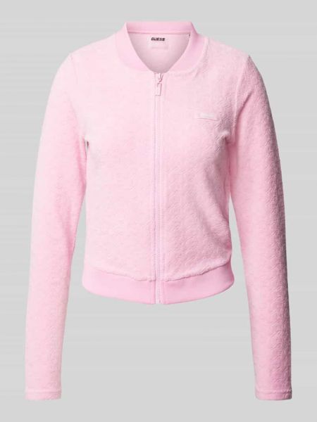Bluza rozpinana Guess Activewear różowa