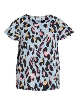 Priliehavé tričko z polyesteru so zvieracím vzorom Vila