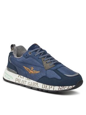 Sneakers Aeronautica Militare kék