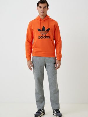 Худи Adidas Originals оранжевое