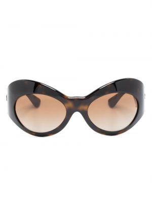 Слънчеви очила Versace Eyewear кафяво