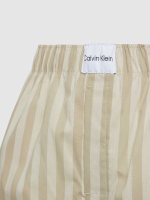 Szorty w paski Calvin Klein Underwear