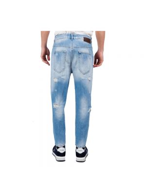 Slim fit skinny jeans Alessandro Dell'acqua blau