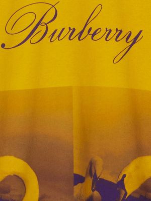 T-shirt en coton à imprimé Burberry