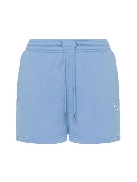 Shorts Maison Kitsuné blau