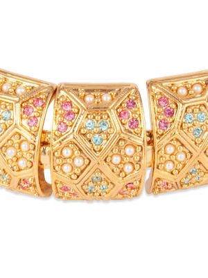 Armband mit kristallen Susan Caplan Vintage gold