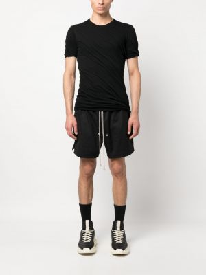 Shorts ausgestellt Rick Owens schwarz