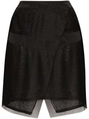 Falda plisada 032c negro