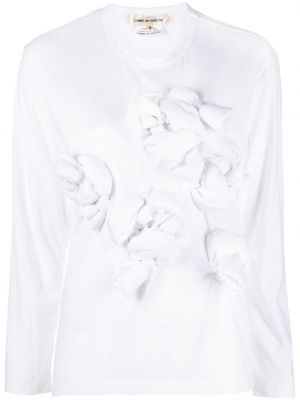 Bavlnené tričko Comme Des Garçons biela