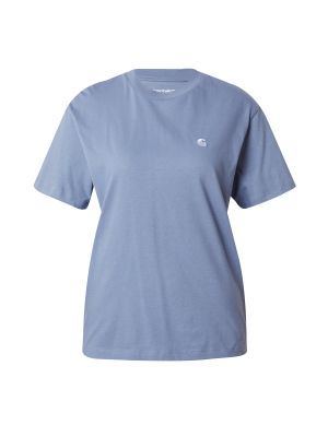 Тениска Carhartt Wip синьо