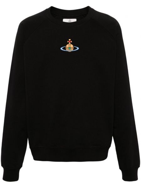 Medvilninis džemperis Vivienne Westwood juoda