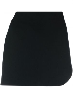 Асиметрична пола с кехлибар Nuè черно