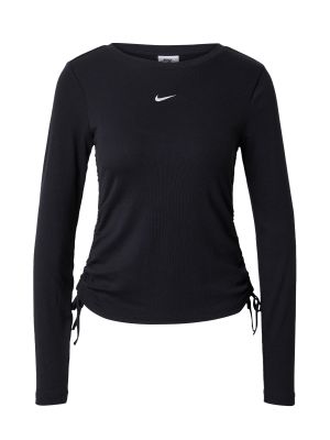 Hosszú ujjú póló Nike Sportswear fekete