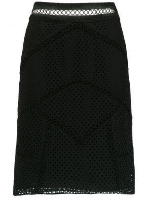 Přiléhavé midi sukně Olympiah - černá