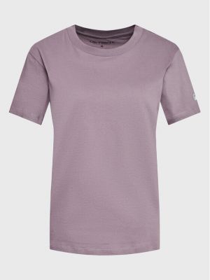 Marškinėliai Carhartt Wip violetinė