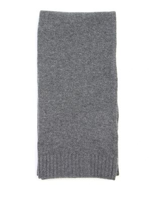 Кашемировый шарф Agnona серый