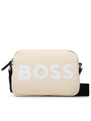 Чанта през рамо Boss бежово