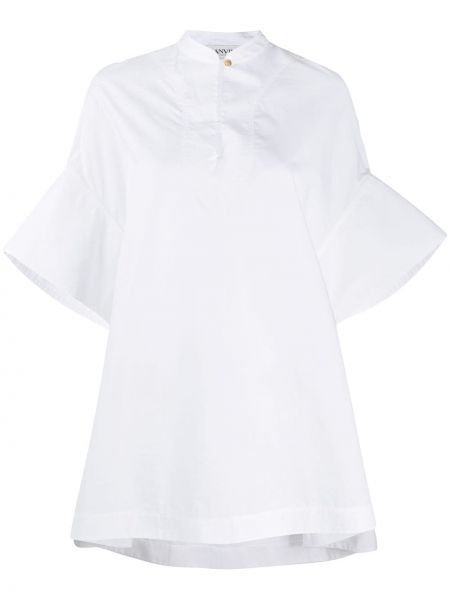 Blusa con botones oversized Lanvin blanco