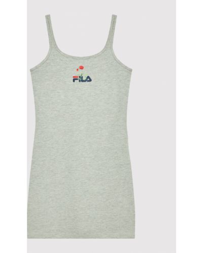 Fila Hétköznapi ruha Thale Spaghetti FAT0014 Szürke Slim Fit