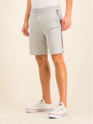 Sportske kratke hlače bootcut Tommy Sport siva