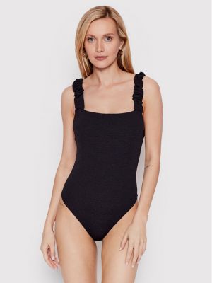 Vientisas maudymosi kostiumėlis Undress Code juoda