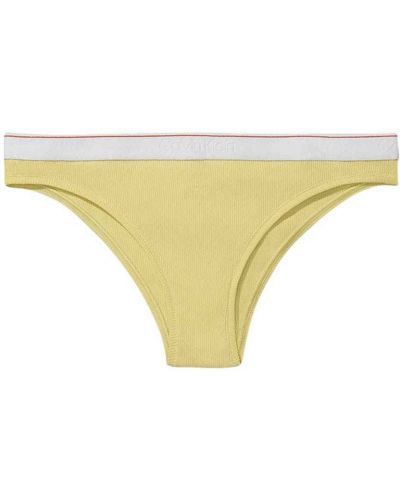 Kalhotky string Heron Preston For Calvin Klein - Žlutá