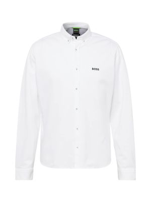 Риза Boss Green бяло