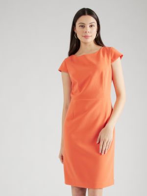 Mini suknele Comma oranžinė