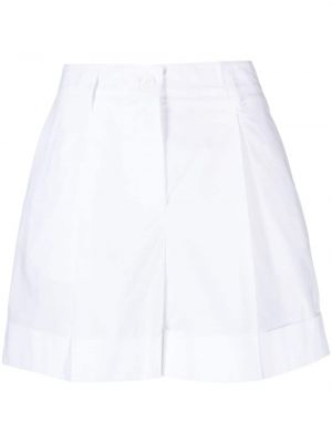 Shorts mit plisseefalten P.a.r.o.s.h. weiß