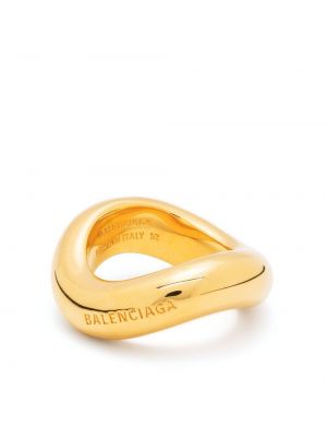 Кольцо Balenciaga, золотое