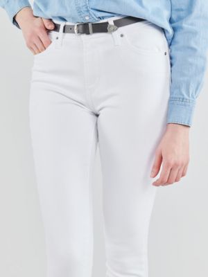 Jeansy skinny z wysoką talią Levi's białe