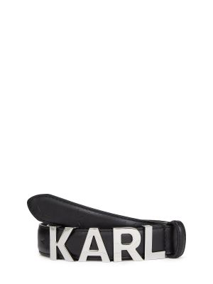Ζώνη Karl Lagerfeld μαύρο