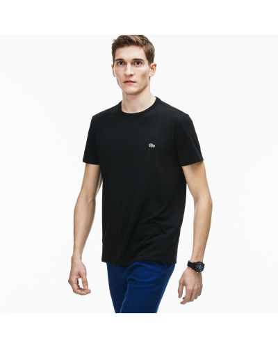 Футболка Lacoste Regular fit черная