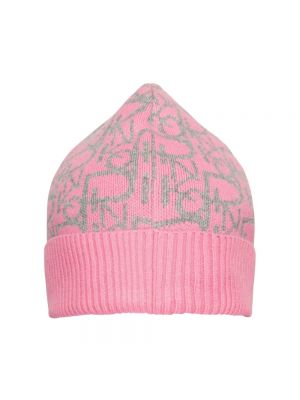 Różowa czapka Pinko