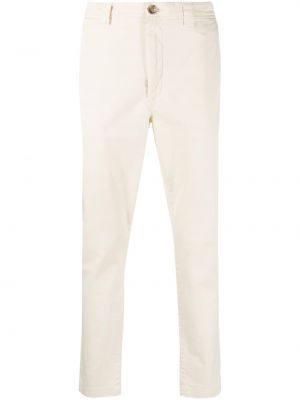 Pantaloni dritti Woolrich bianco