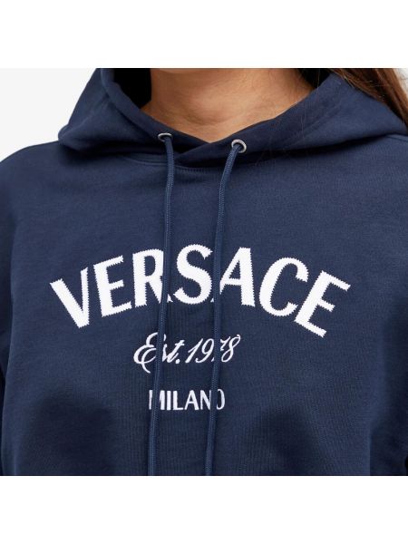 Худи Versace синее