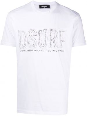 T-shirt mit spikes Dsquared2
