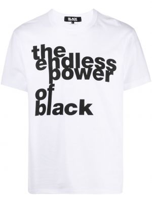 Camiseta con estampado Black Comme Des Garçons