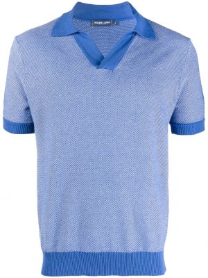 Strick t-shirt Frescobol Carioca blau